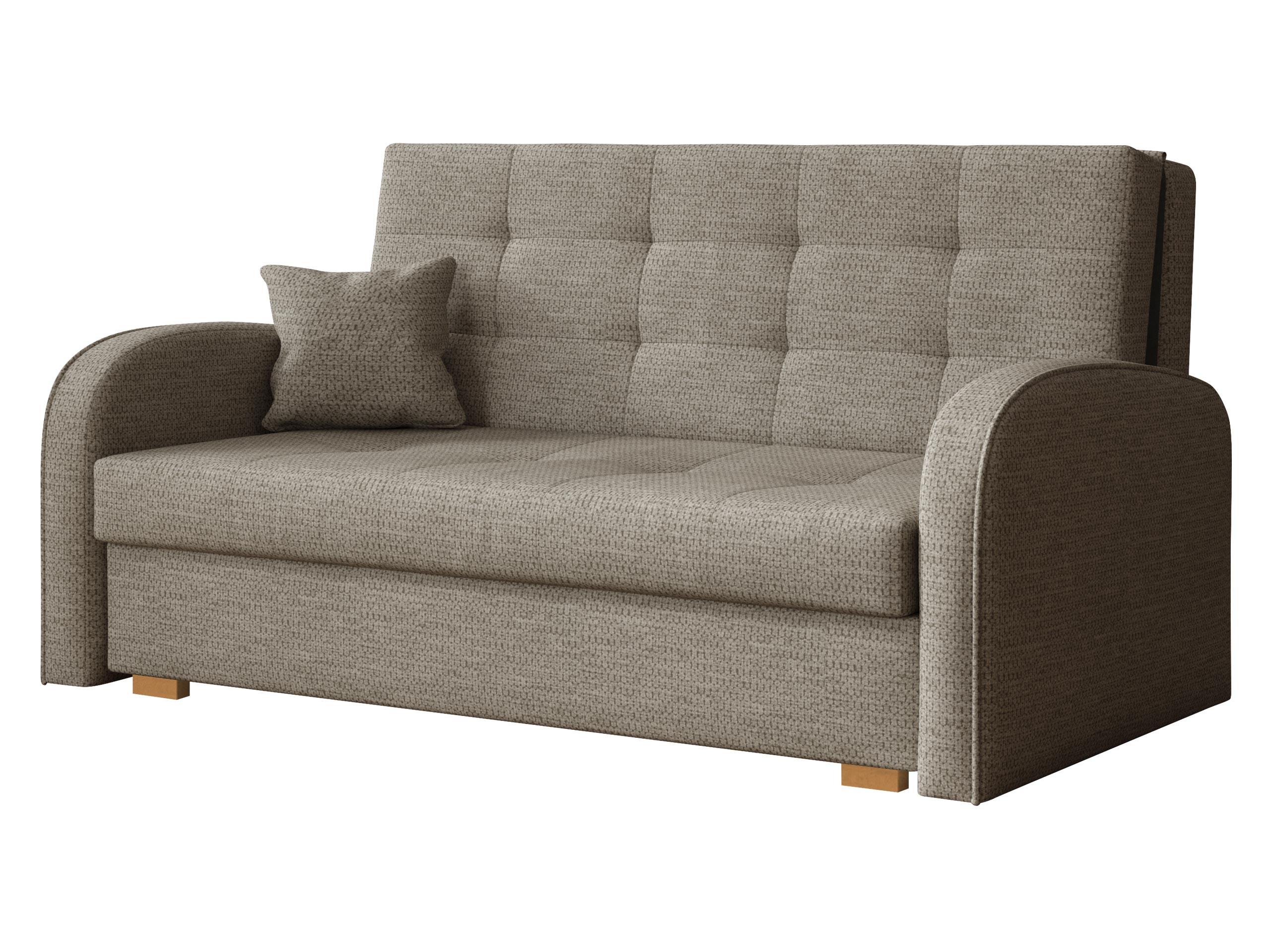 SCHLAFSOFA Viva Gold III - Naturfarben/Braun, Holz/Textil (153/85/98cm) - MIRJAN24