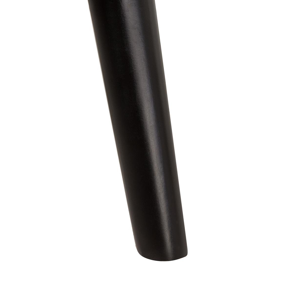 SESSEL Samtstoff Grau Dala - Grau, Holz/Textil (52/76/77cm) - Beliani
