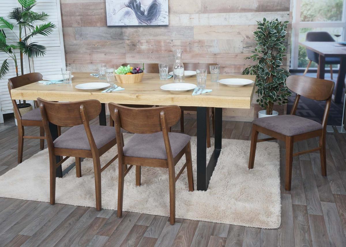 ESSZIMMERSTUHL Braun, Taupe 6er-Set - Taupe/Braun, Holz (45/79/49cm) - MCW