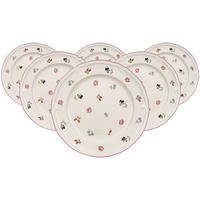 SPEISETELLER Petite Fleur weiß ø 26,7 cm 6er Set - Weiß, Keramik (26.7cm) - Villeroy & Boch