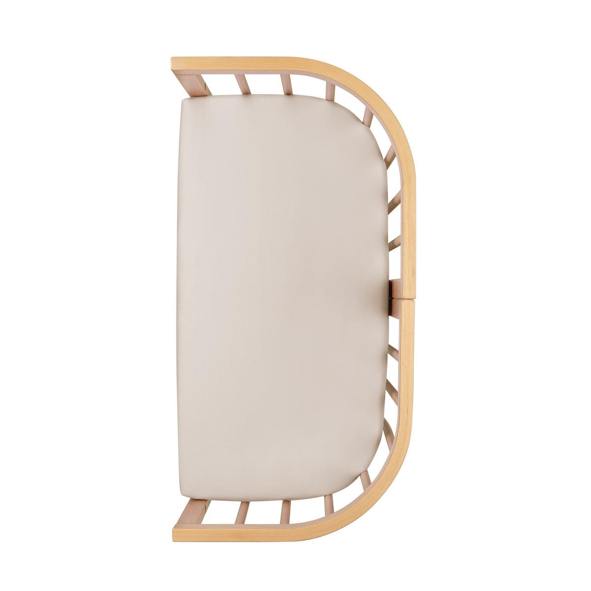 BABY Spannbettlaken Beistellbett 7in1 - Beige, Textil (37/73cm) - waldin