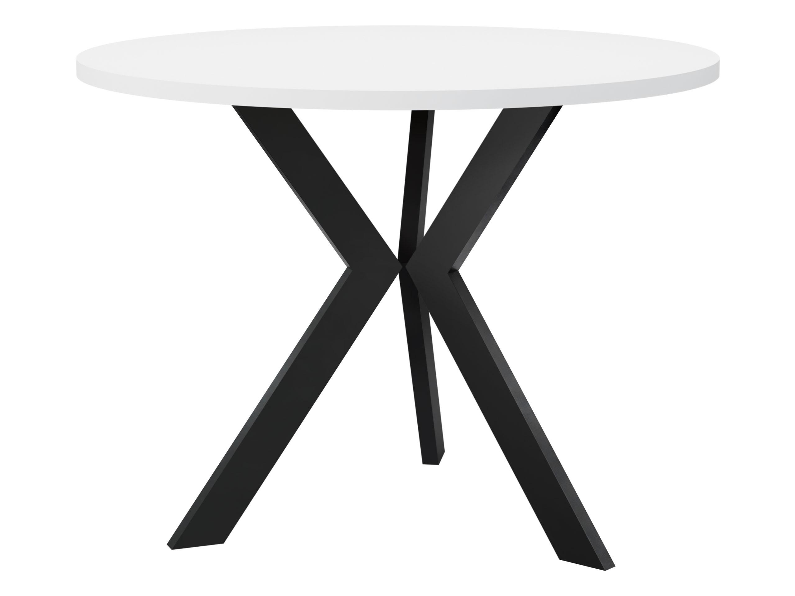 COUCHTISCH STK M6 - Schwarz/Weiß, Metall (67/67/50cm) - MIRJAN24