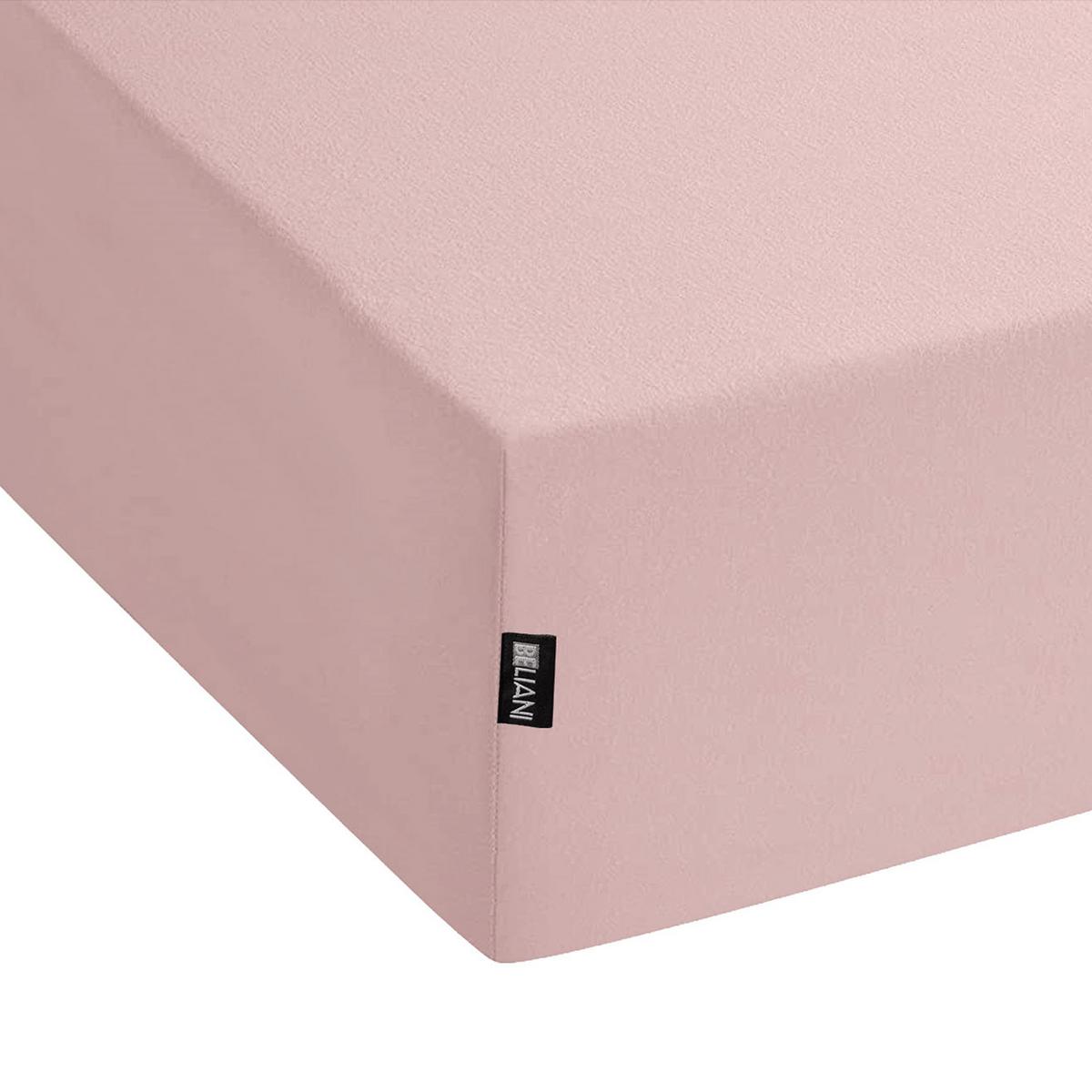 SPANNBETTLAKEN Rosa 200 x 200 cm Hofuf - Pink, Textil (200/200cm) - Beliani