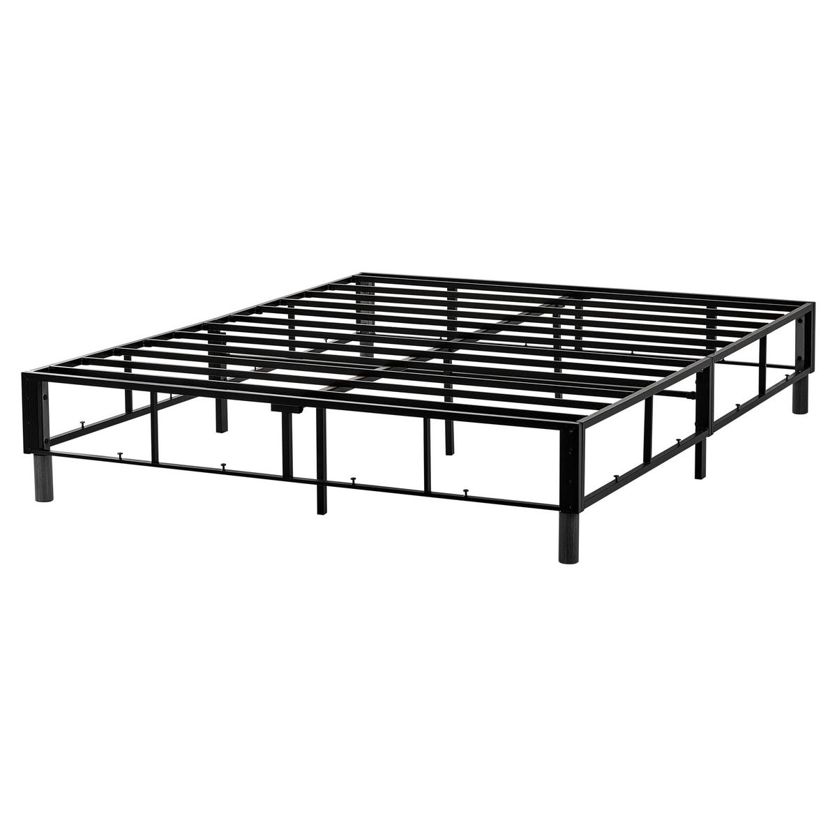 BOXSPRINGBETT 160/200 cm Hellgrau Countess - Hellgrau/Braun, Textil (160/200cm) - Beliani
