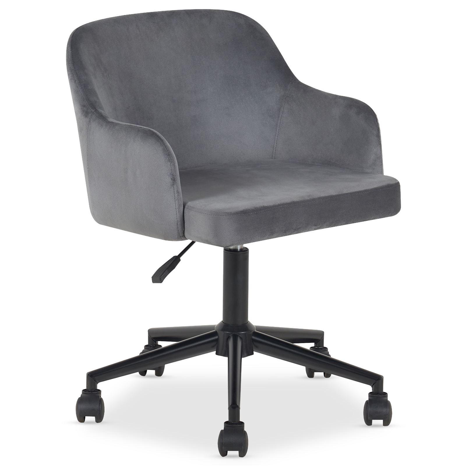 HOME-OFFICE DREHSTUHL OLIVER hellgrau - Hellgrau, Textil (52/87/56cm) - IDIMEX