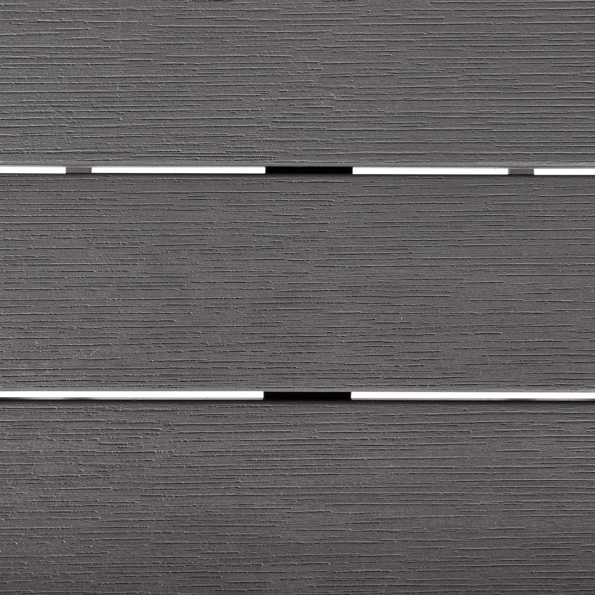 BARTISCH Grau Adirondack - Grau, Kunststoff (60/59/103cm) - Beliani