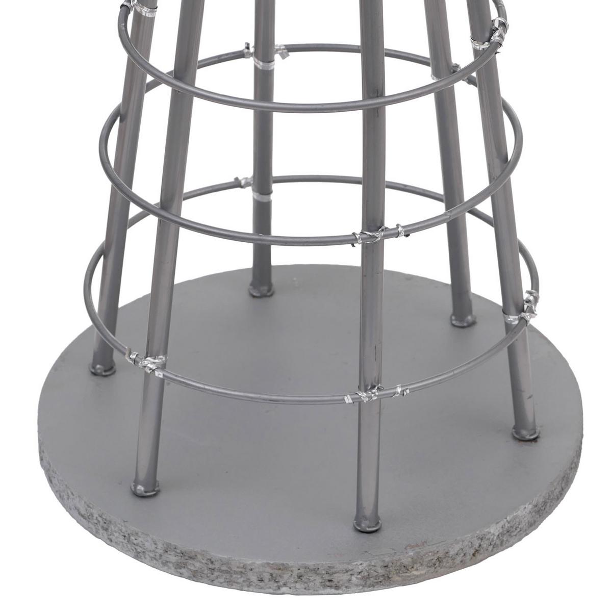 DEKO-BAUM Silber - Silberfarben, Metall (25/90cm) - MCW