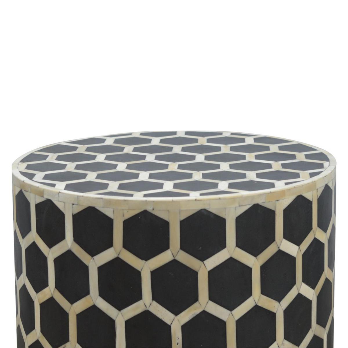 HOCKER aus Massivholz, Beistellhocker - Braun, Holz (46/57/46cm) - Artisan Furniture