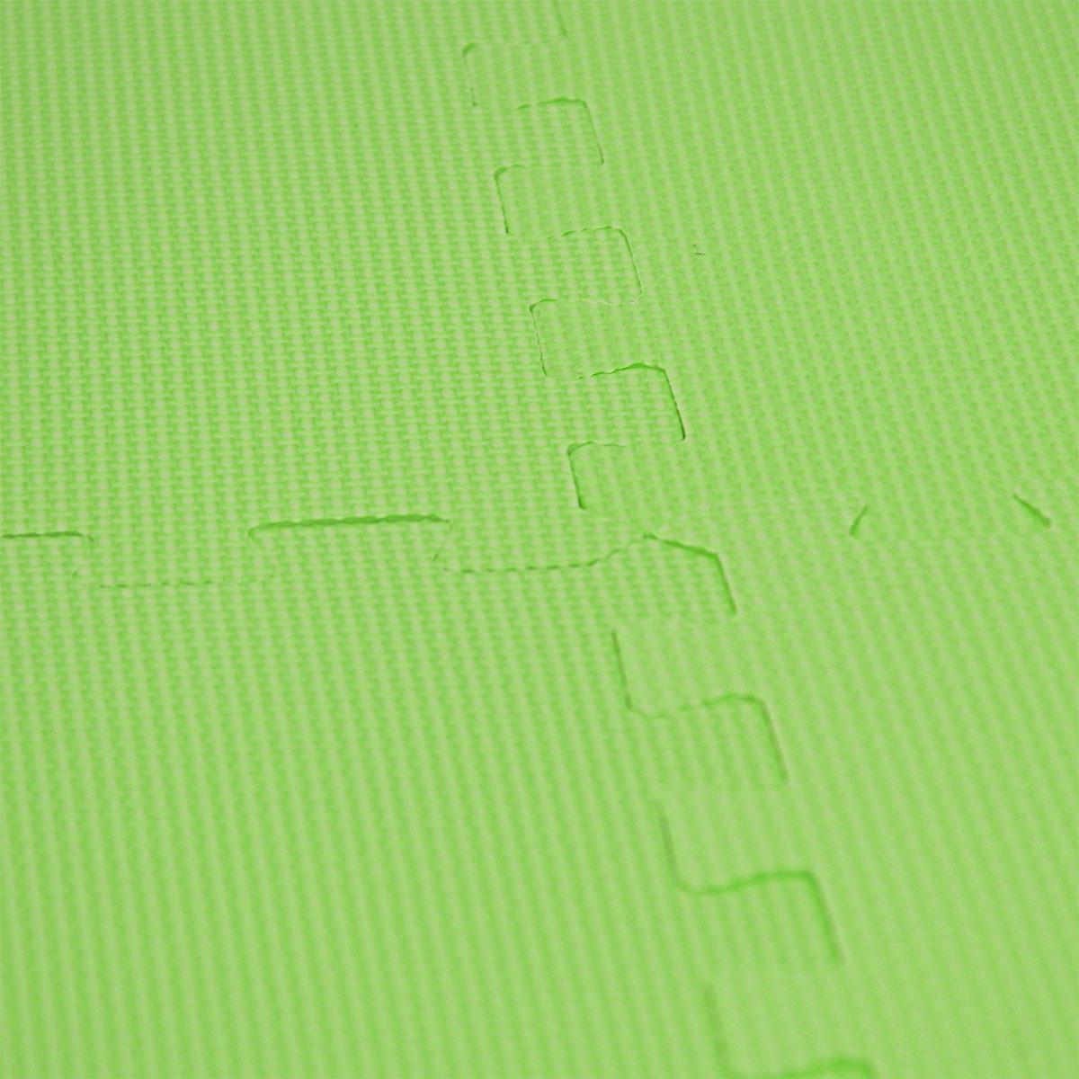 SPIELMATTE ab Null - 180/90/1 cm Puzzlematte Grün - Grün, Kunststoff (30/30cm) - Littletom