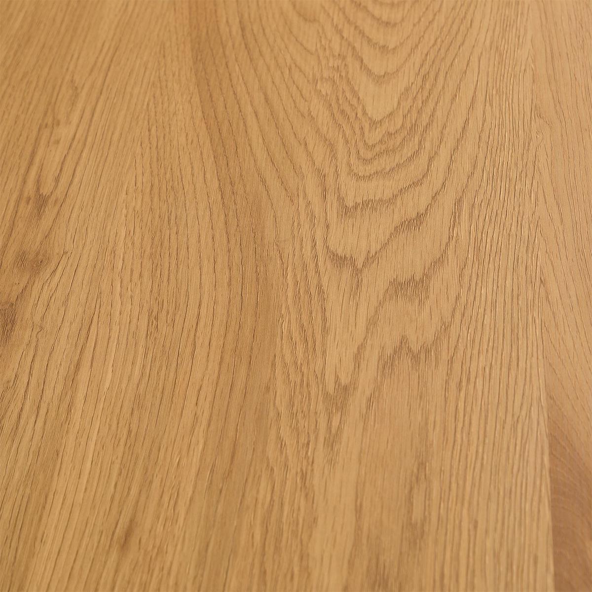 ESSTISCH ORSA Eiche - Eichefarben, Holzwerkstoff/Metall (80/160/76cm) - IDIMEX