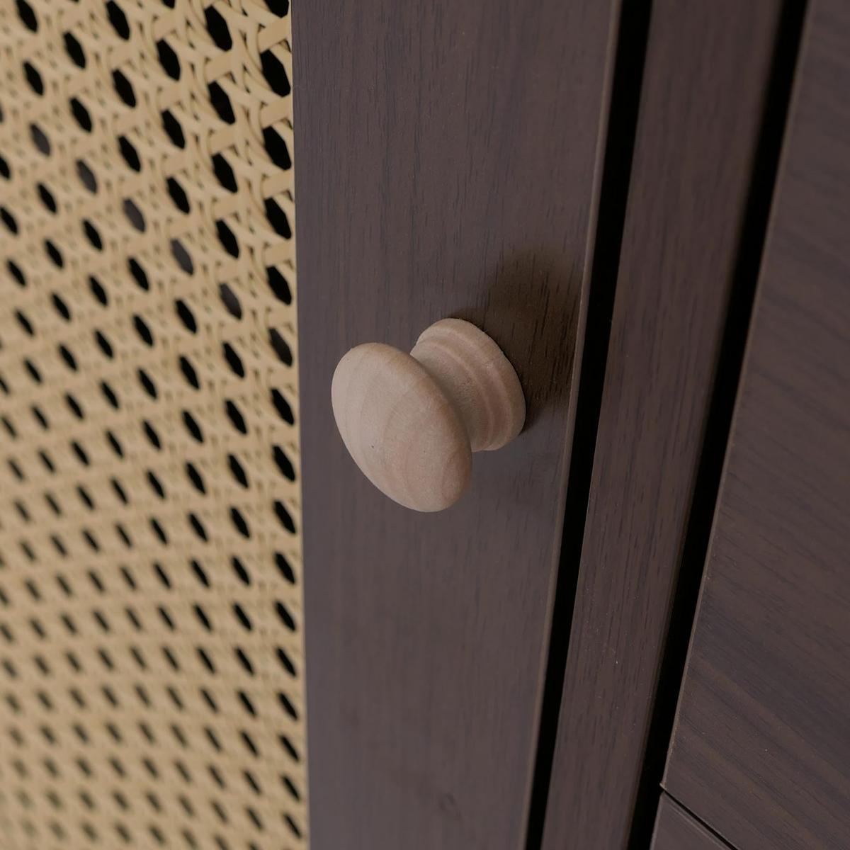 KOMMODE Walnuss - Walnussfarben, Holz (100/95/40cm) - MCW