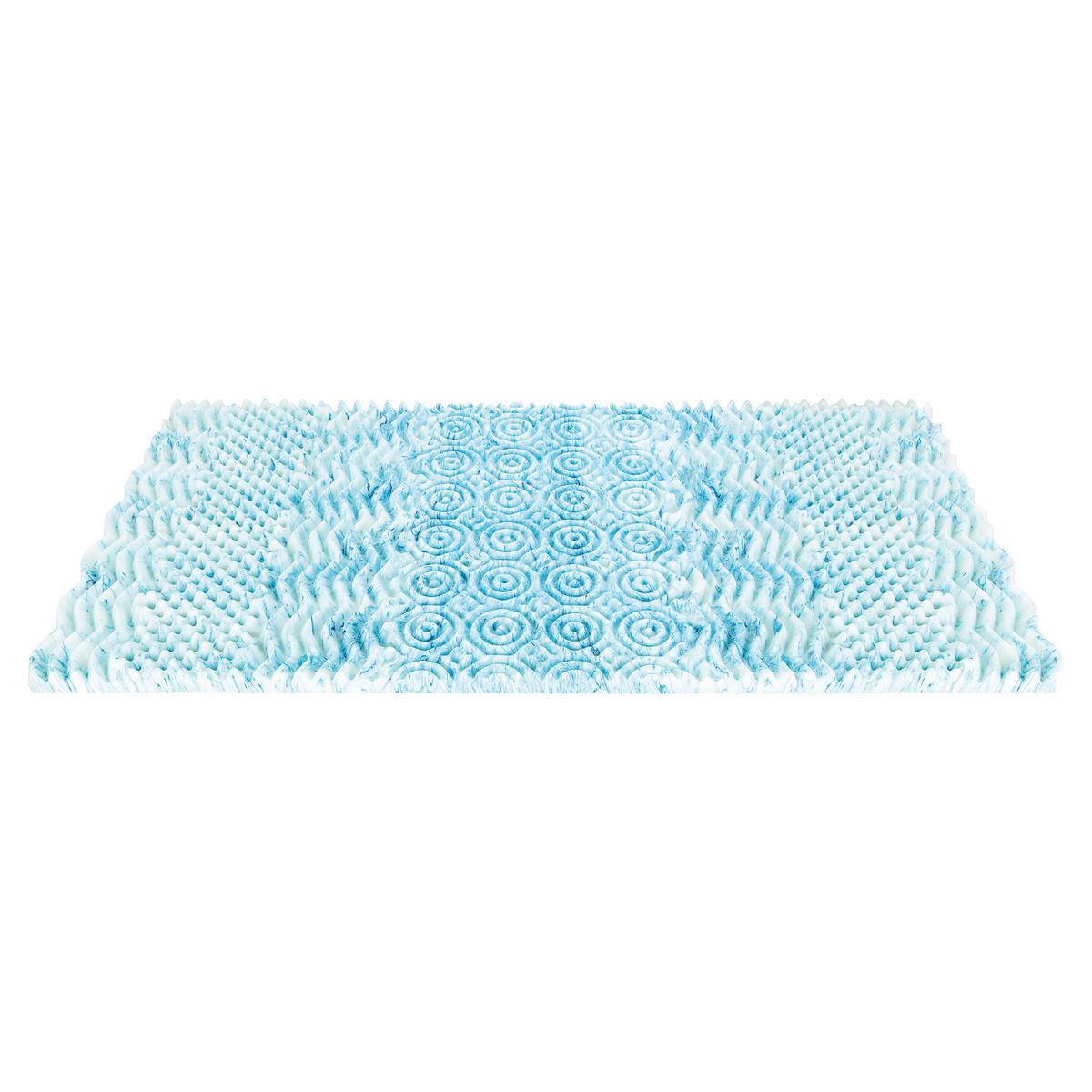 TOPPER BeauNuit MT Lu/ 7/140/200 cm - Weiß, Textil (140/200cm) - Beautissu 