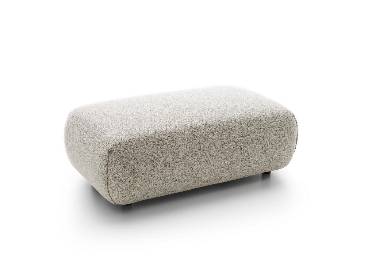 MASSENO Sitzhocker ZEST, Modern Polsterhocker, Fußhocker Beige - Beige, Holzwerkstoff/Kunststoff (70/42/113cm) - MASSENO