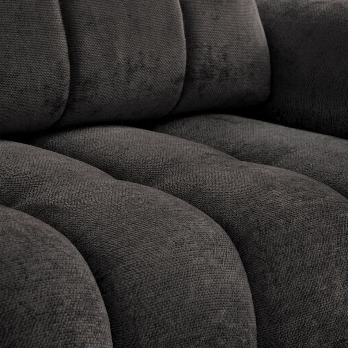 SCHLAFSOFA Mavi 3-Sitzer mit Schlaffunktion, Bettsofa Schlafcouch 195x145 cm, Braun - Braun, Textil (255/100/110cm) - Beautysofa