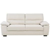 3-SITZER-SOFA hellbeige Vogar - Beige, Textil (195/90/74cm) - Beliani