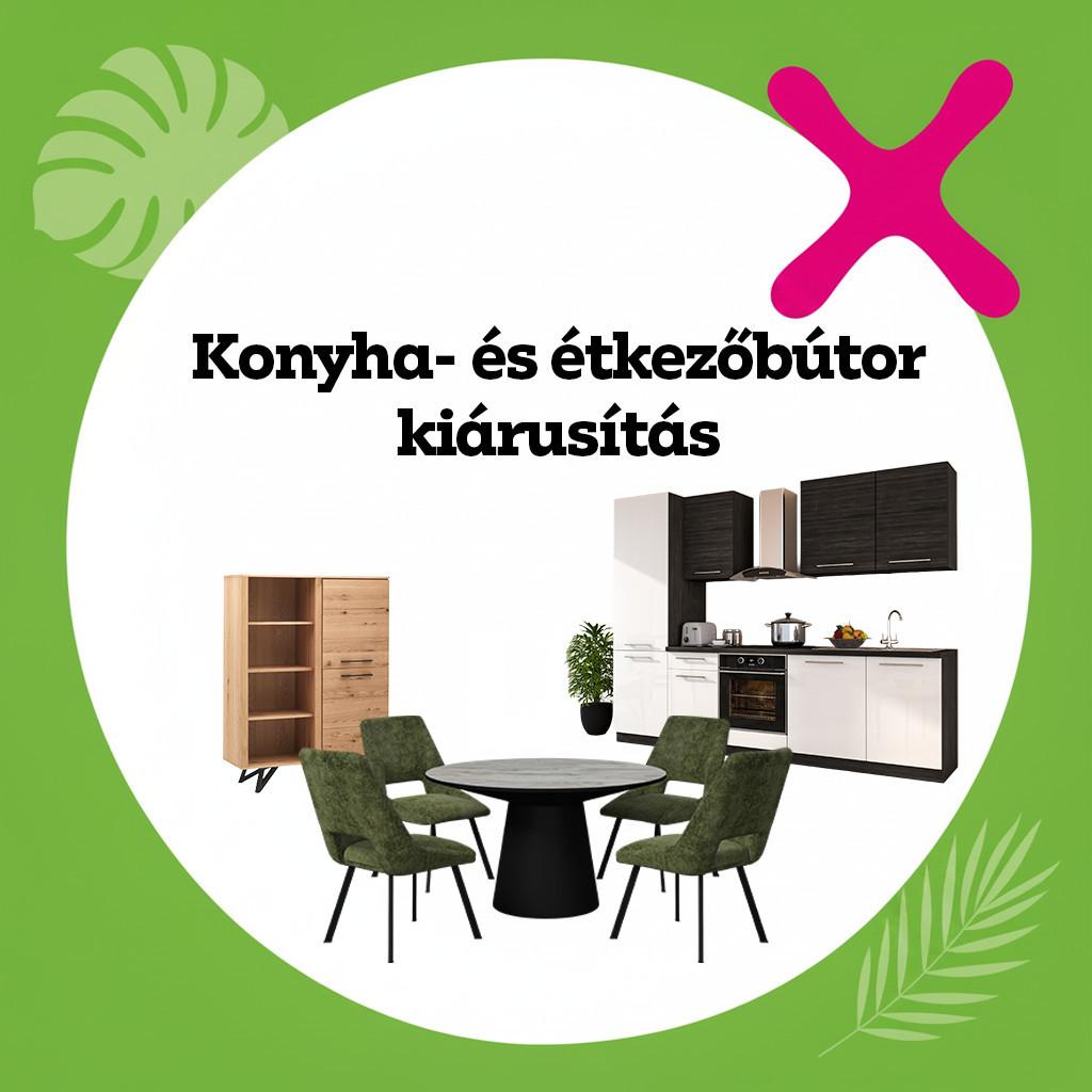 Konyha- és étkezőbútor kiárusítás
