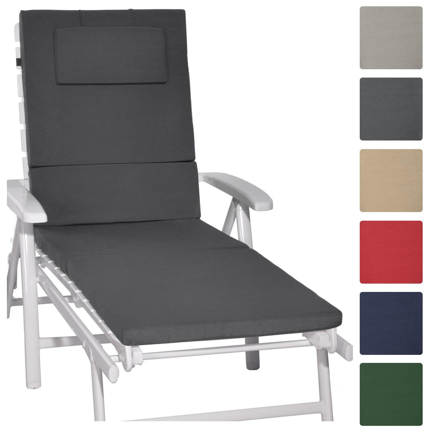 ROLLLIEGENAUFLAGE Loft RL 200/60/5 cm Graphitgrau - Grau, Textil (60/5/200cm) - Beautissu 