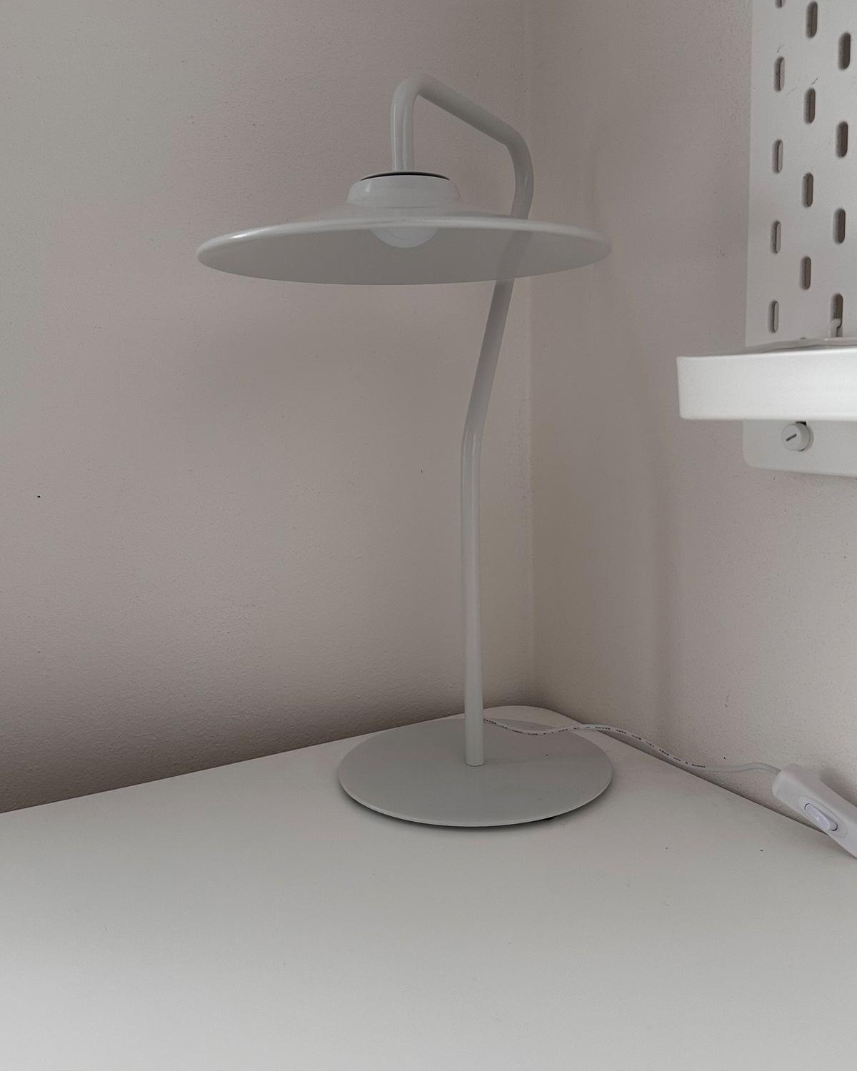 TISCHLEUCHTE Weiß Galetti - Weiß, Metall (22/30/41cm) - Beliani