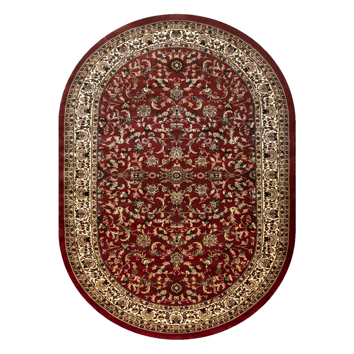 TEPPICH Royal 150/250 cm - Rot, Textil (150/250cm) - rugsX