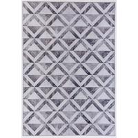 KURZFLORTEPPICH Serena 70x140 cm - Grau, Textil (70/140cm) - Gino Falcone