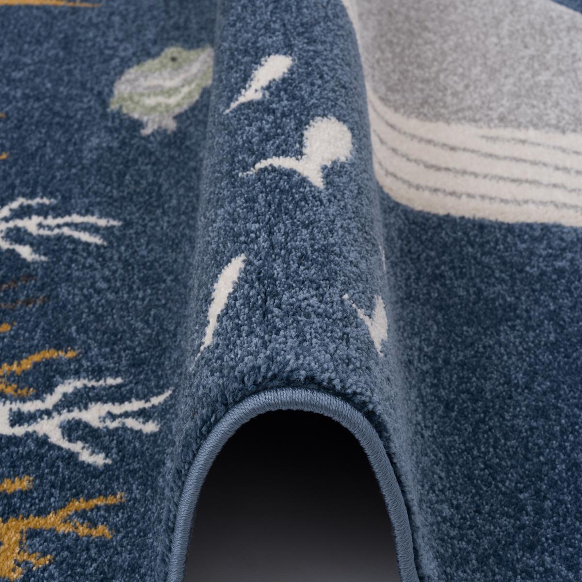 KINDER TEPPICH MAUI KIDS OZEAN - Blau, Textil (160/230cm) - Pergamon