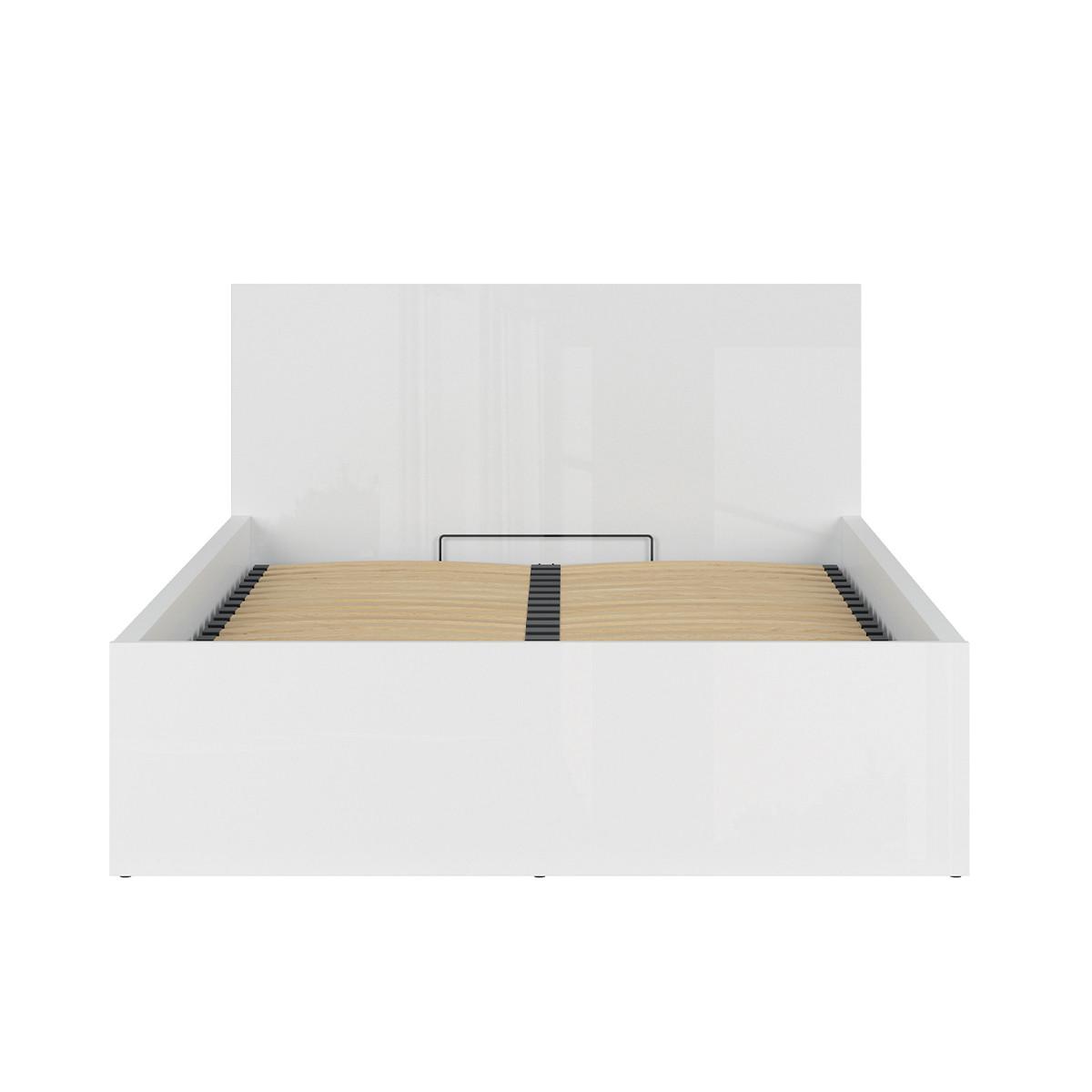 BOXBETT 140/200 Edwin Weiß - Weiß, Holzwerkstoff (140/200cm) - Petits-meubles