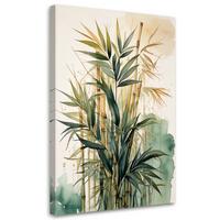 LEINWANDBILD Natur und Botanik 60x90cm - Grün, Textil (60/90cm) - Feeby