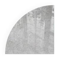 GLASPLATTE für Kamin 100x100 cm - Grau, Glas (100/100/0.4cm) - TULUP