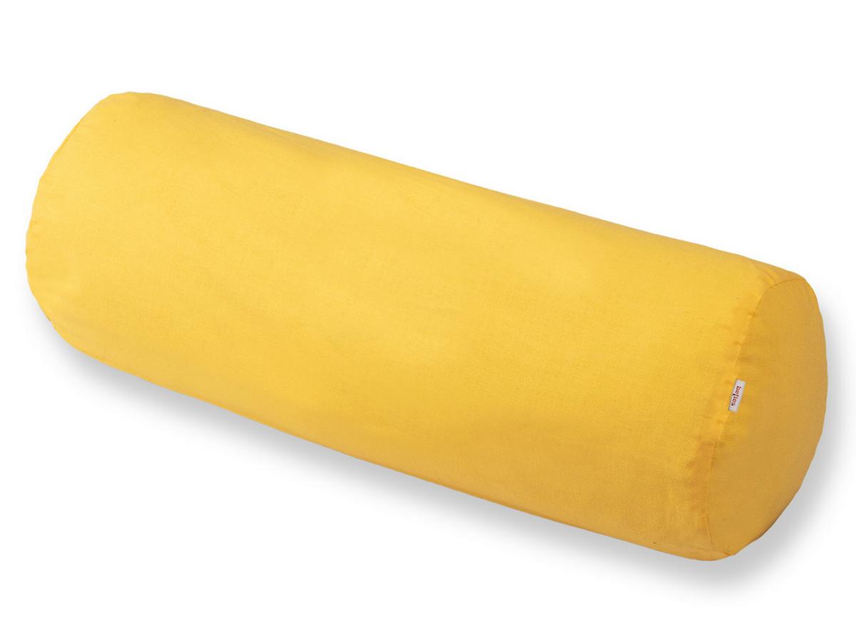 XL-ROLLENBEZUG Basic 100% Baumwolle gelb 70/25 cm - Gelb, Textil (25/70cm) - beties Heimtextil