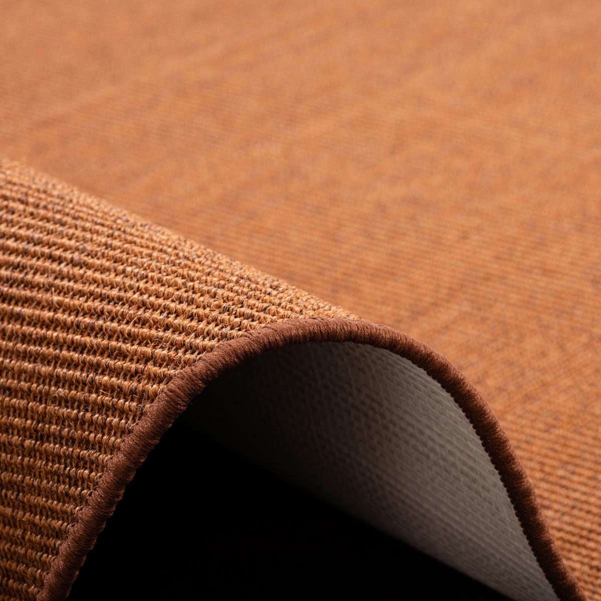 SISAL NATUR TEPPICH RUND - Braun, Textil (100/100cm) - Snapstyle