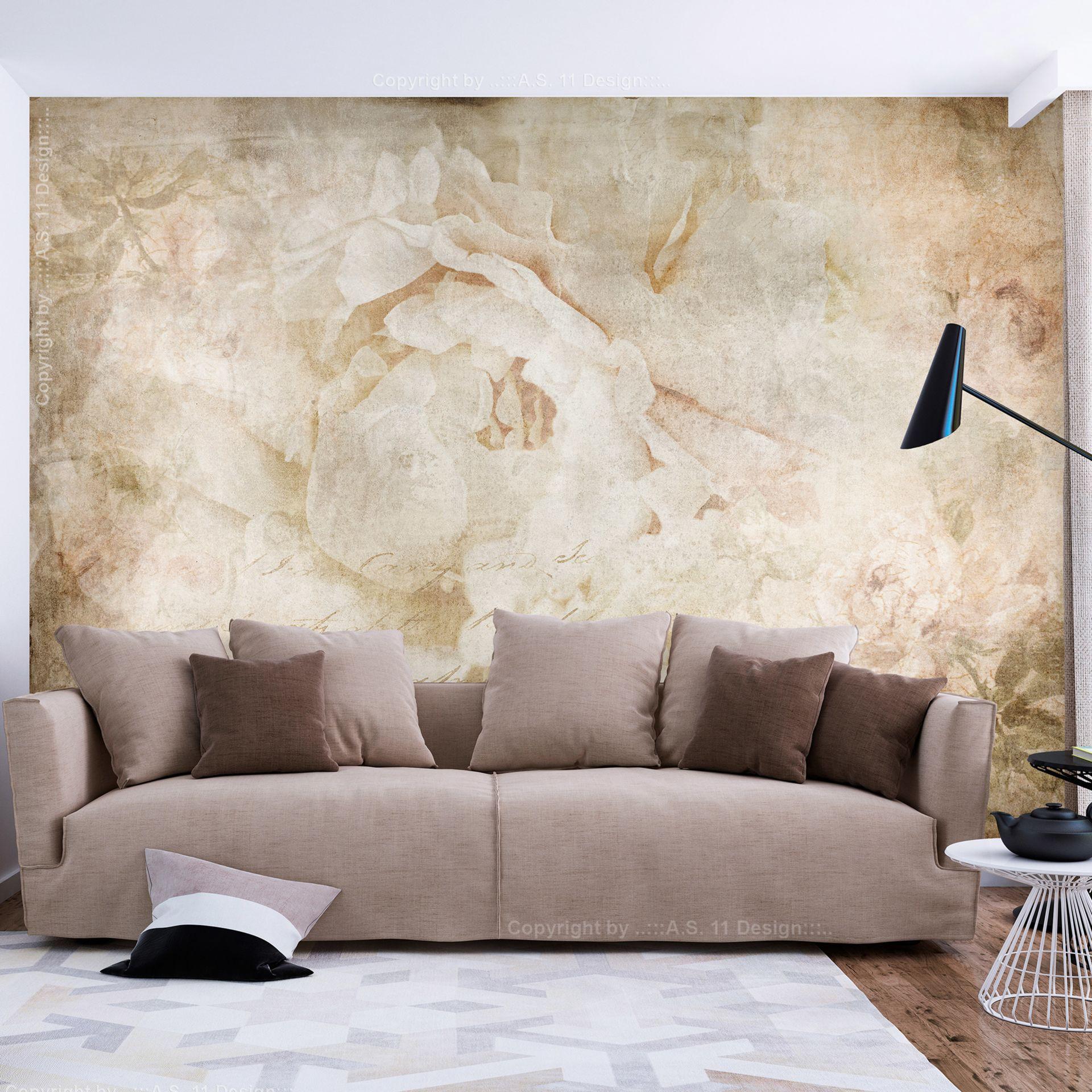 SELBSTKLEBENDE FOTOTAPETE 196/140 cm - Braun, Kunststoff/Textil (196/1cm) - KUNSTLOFT