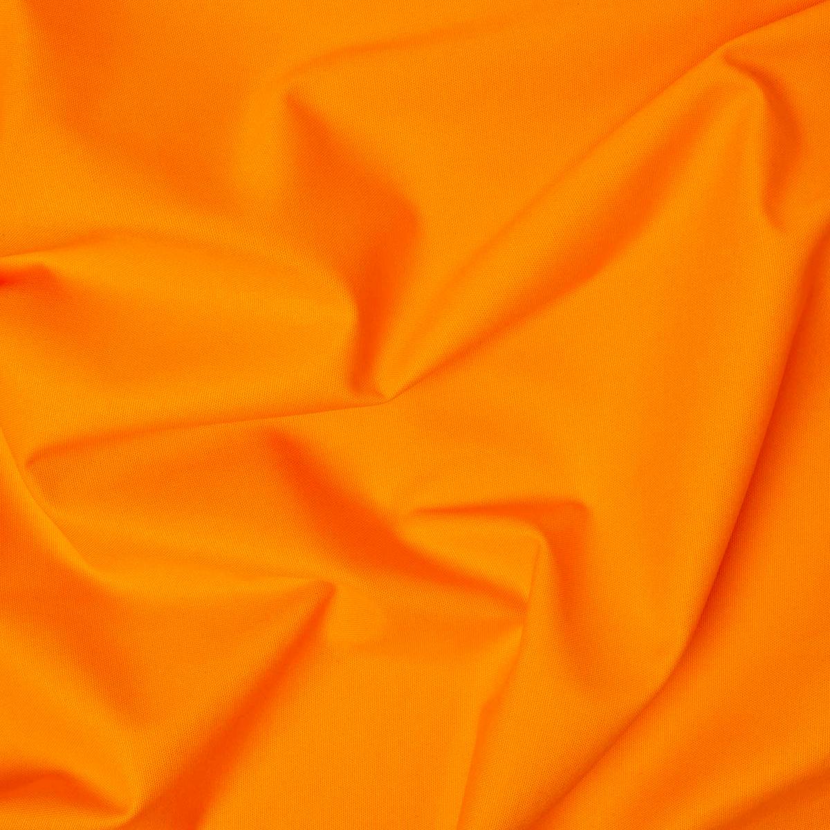 BAUMWOLLSTOFF Meterware orange, 150 cm - Orange, Textil (150/100cm) - Homescapes