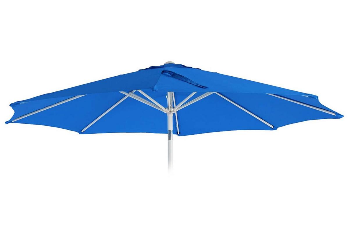 ERSATZ-BEZUG FÜR SONNENSCHIRM I Blau - Blau, Textil (270/270cm) - MCW