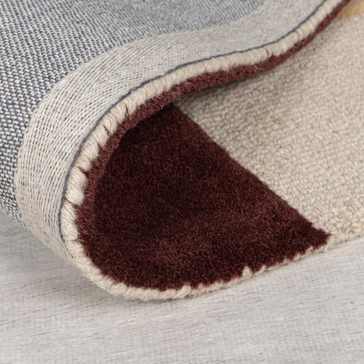 TEPPICH aus Wolle AIRE in Lila, abstrakt, 160 x 230 cm - Multicolor, Textil (230/160cm) - KADIMA DESIGN