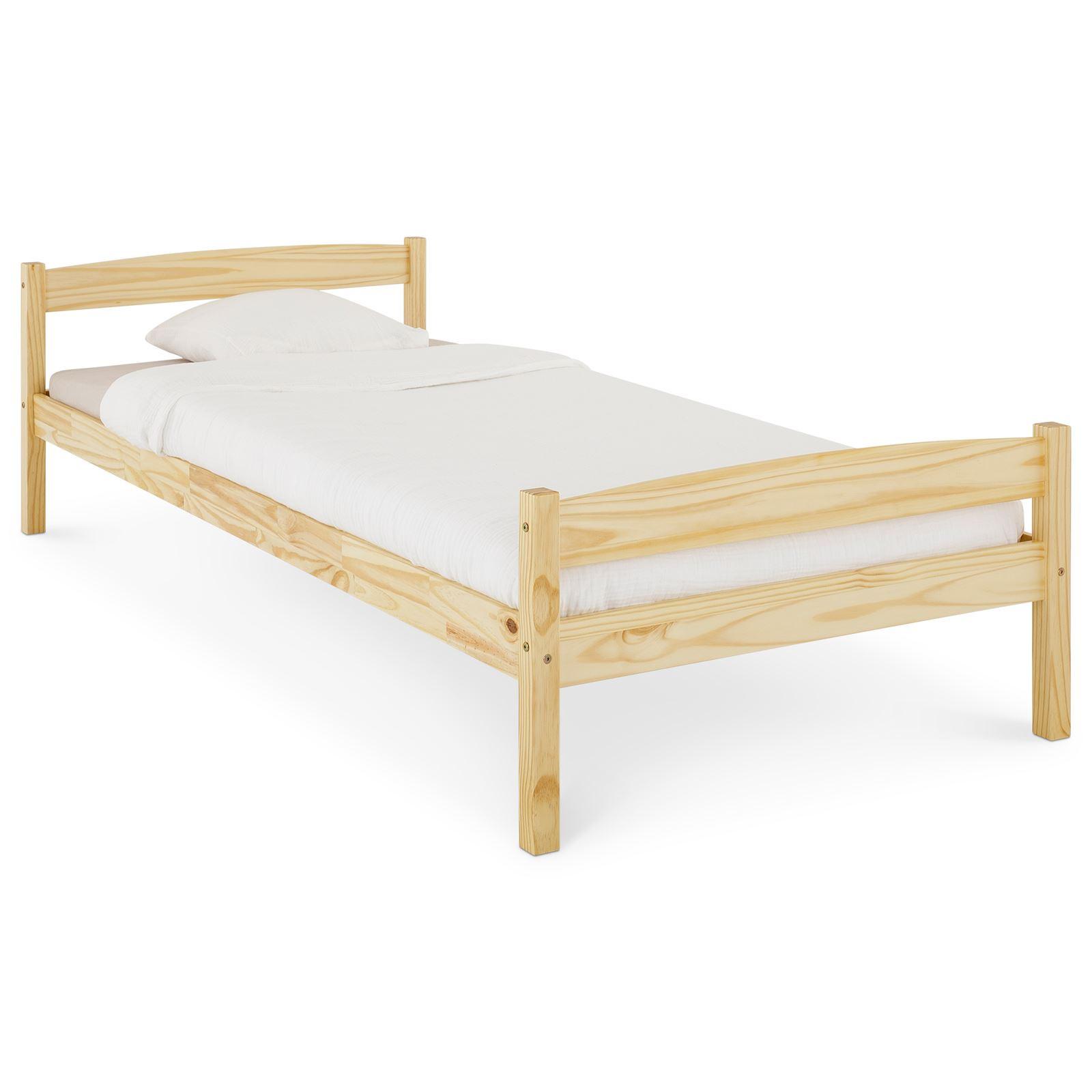 EINZELBETT BORIS 90x200 cm natur - Naturfarben, Holz (90/200cm) - IDIMEX