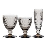 WEIN- & SEKTGLÄSER Boston Coloured Smoke 12er Set - Grau, Glas - Villeroy & Boch