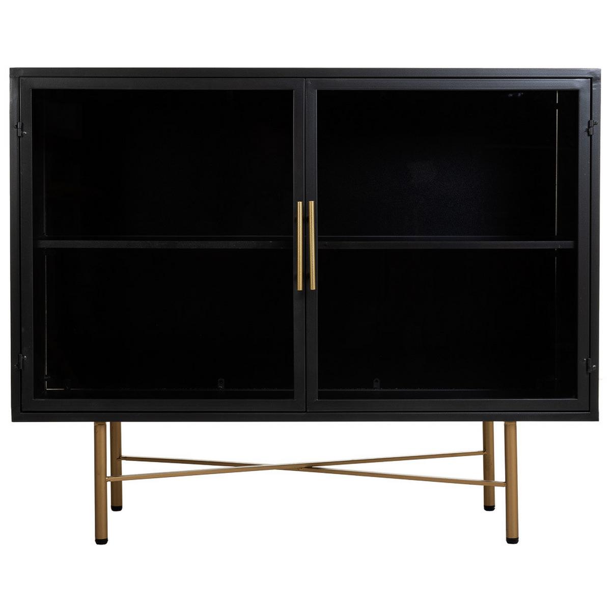 SIDEBOARD aus Holz 100x35x80 cm - Braun, Holz (100/80/35cm) - Wanderlust