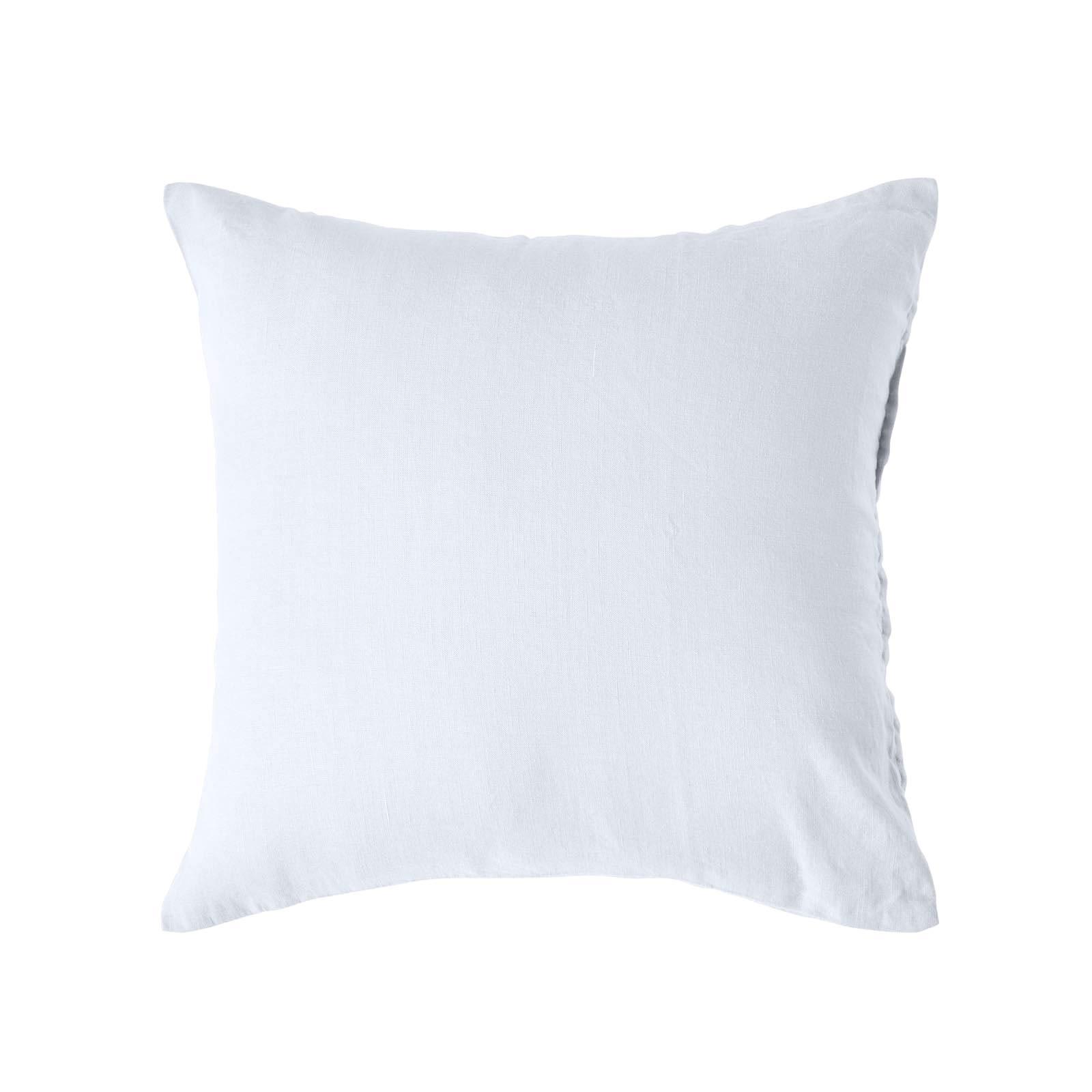 KISSENBEZUG Leinen - Weiß, Textil (80/80cm) - Homescapes