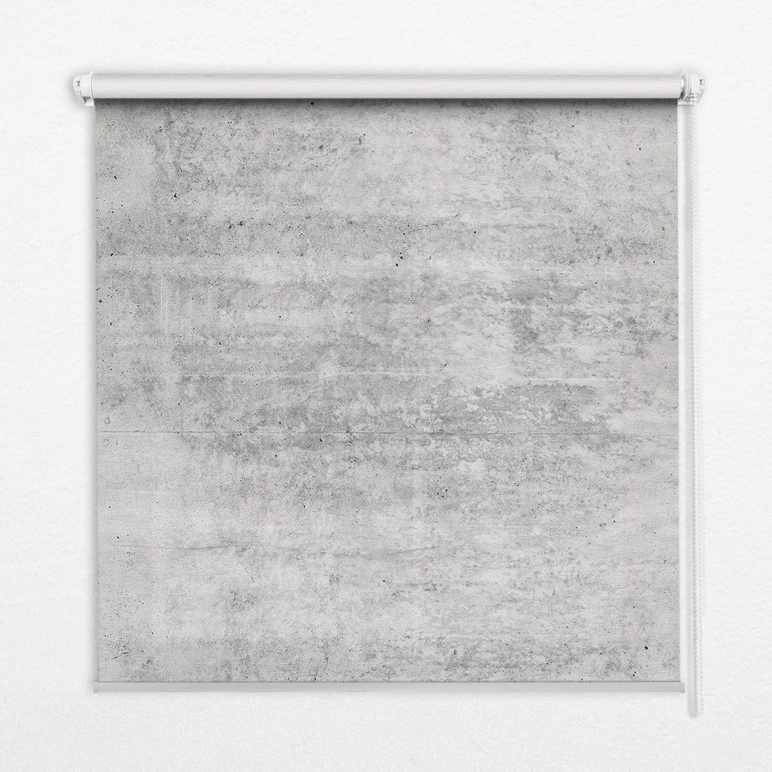 INNENROLLO - Fensterrollo - Rollo - 80x180 cm - Graue Textur - Grau, Kunststoff (80/180/0.5cm) - TULUP