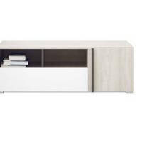 LOWBOARD BERGAMO 120/40/50 cm, Eichefarben - Eichefarben, Holzwerkstoff (120/40/50cm) - MASSENO