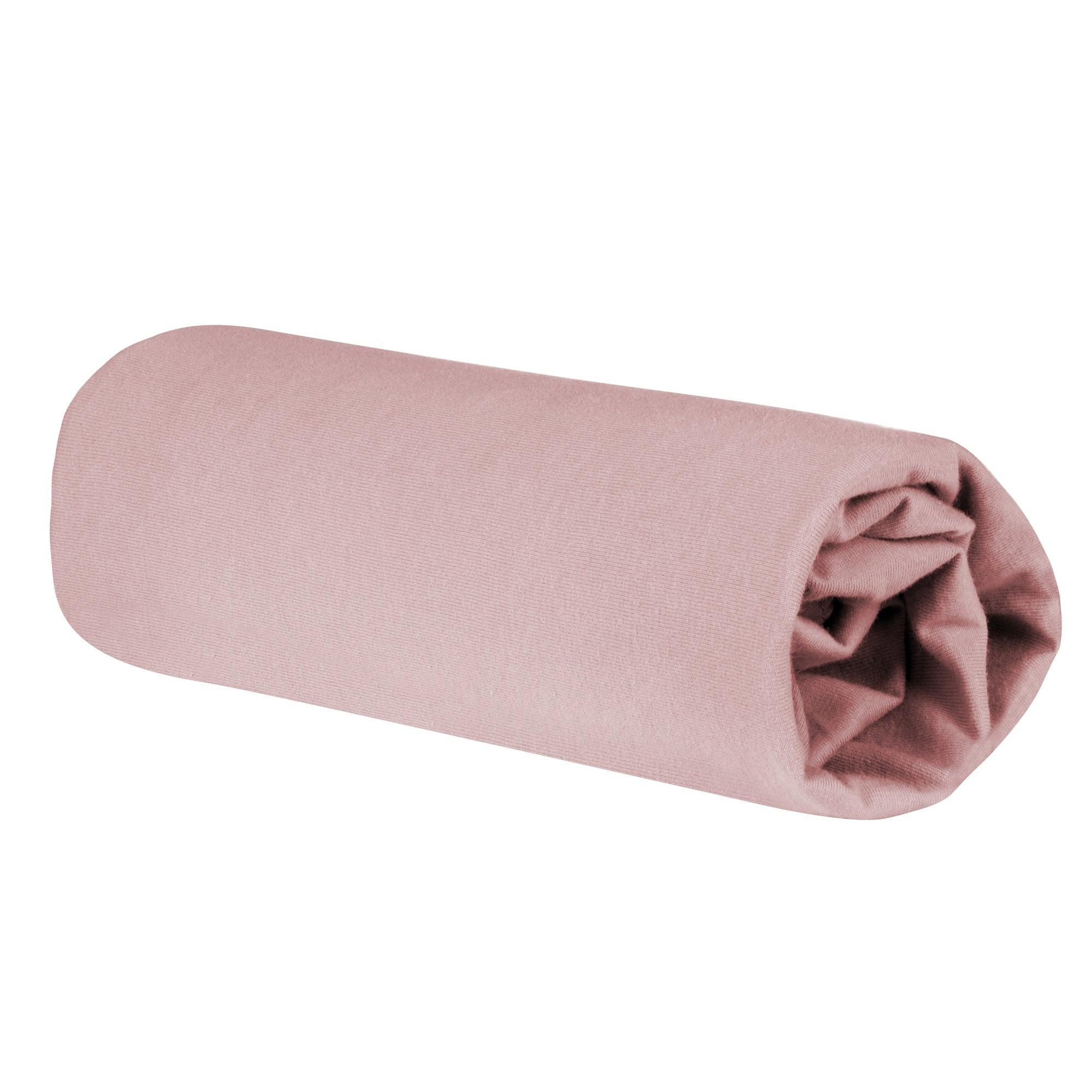 SPANNBETTLAKEN 60 x 120 – 70 x 140 cm - Rosa, Textil (70/140cm) - Roba