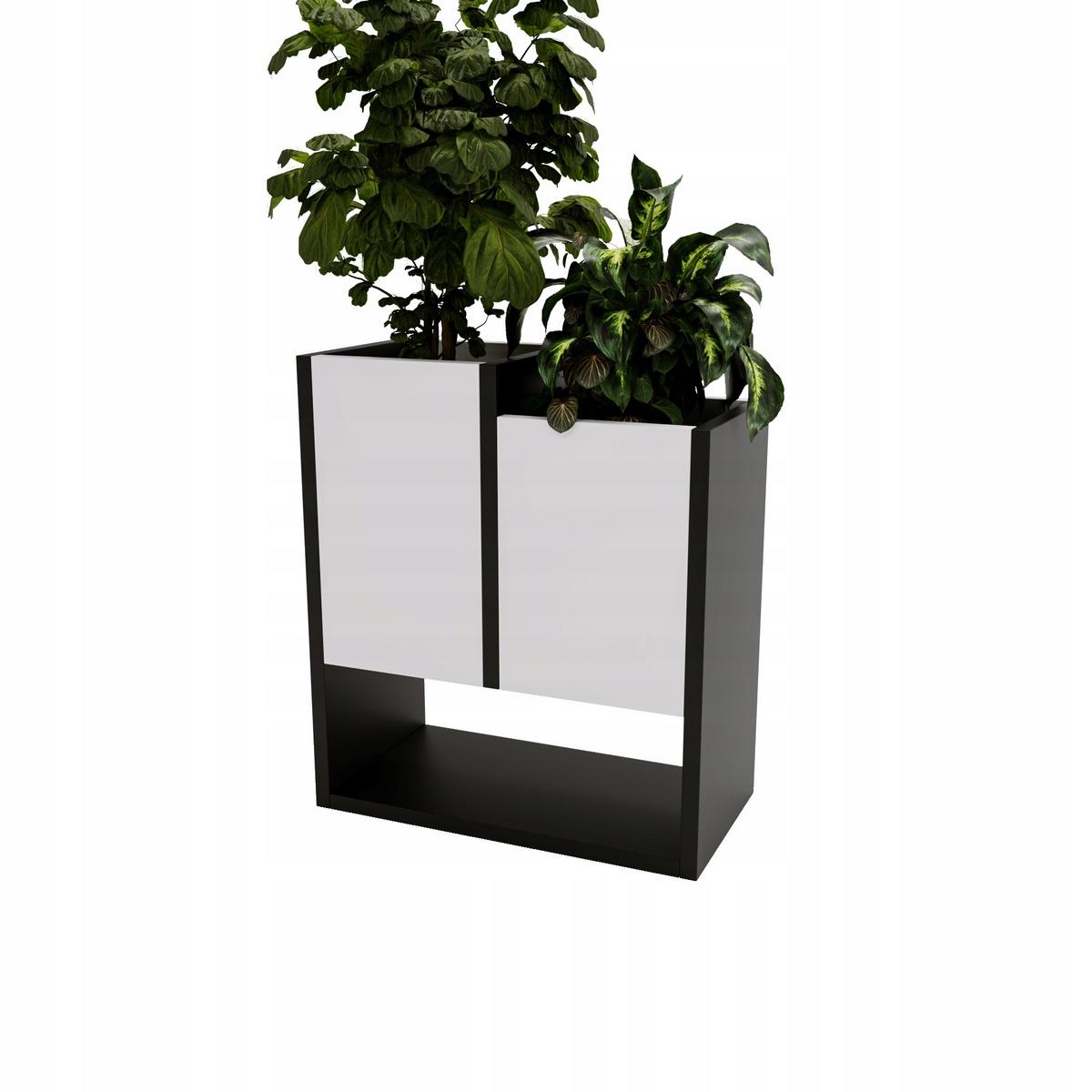 BLUMENKASTEN - Weiß, Holzwerkstoff (22.6/50/44cm) - RAUMHIRSCH FURNITURE