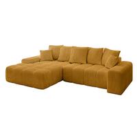 ECKSOFA Ottomane Links ENSI-L - 267x164x69 cm Currygelb - Currygelb, Holzwerkstoff/Kunststoff (267/164cm) - ALTDECOR