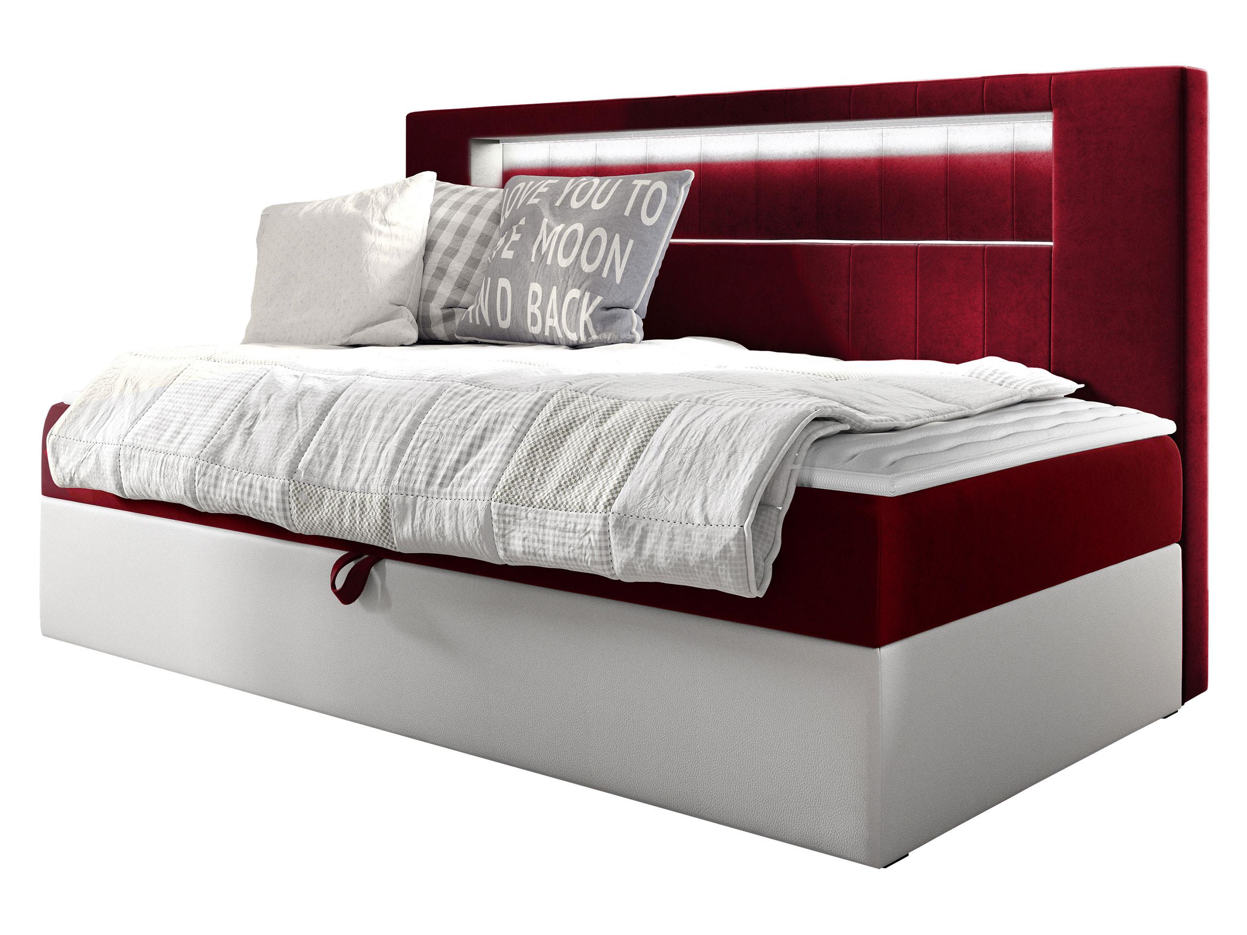 BOXBETT Gold Junior 2 - H3 - Rot/Weiß, Holz (90/200cm) - MIRJAN24