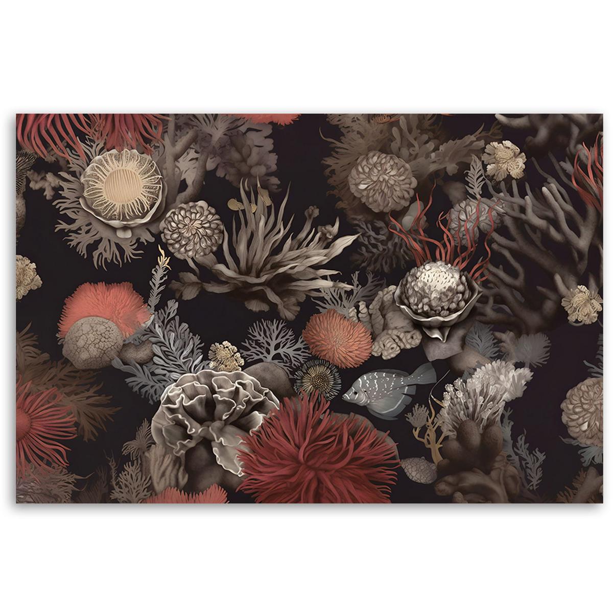 KUNSTDRUCK Bunt 100/70 cm - Multicolor, Textil (100/70cm) - KUNSTLOFT