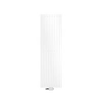 BADHEIZKÖRPER Stella 480x1600 mm Weiß mit Ventil Universal - Weiß, Metall (48/160/5cm) - LuxeBath