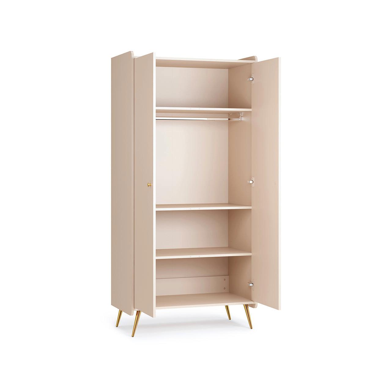 BABYZIMMER 2-teilig Lunea Kaschmir - Kaschmir, Holzwerkstoff (90/90/50.2cm) - Petits-meubles