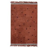 KINDERTEPPICH Laza 200/140 cm - Braun, Textil (140/200cm) - Beliani