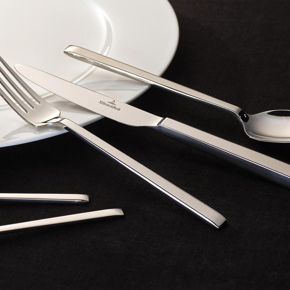 TAFELBESTECK La Classica silber 180-tlg. - Silberfarben, Metall - Villeroy & Boch