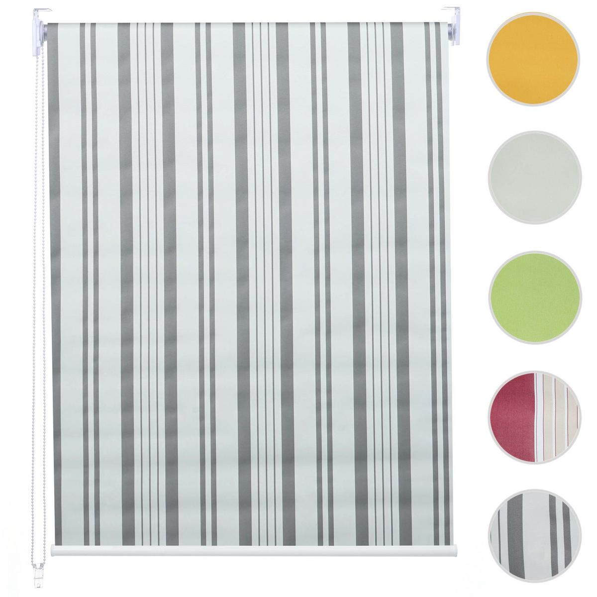 ROLLO Grau, Weiß - Weiß/Grau, Textil (100/230/7cm) - MCW